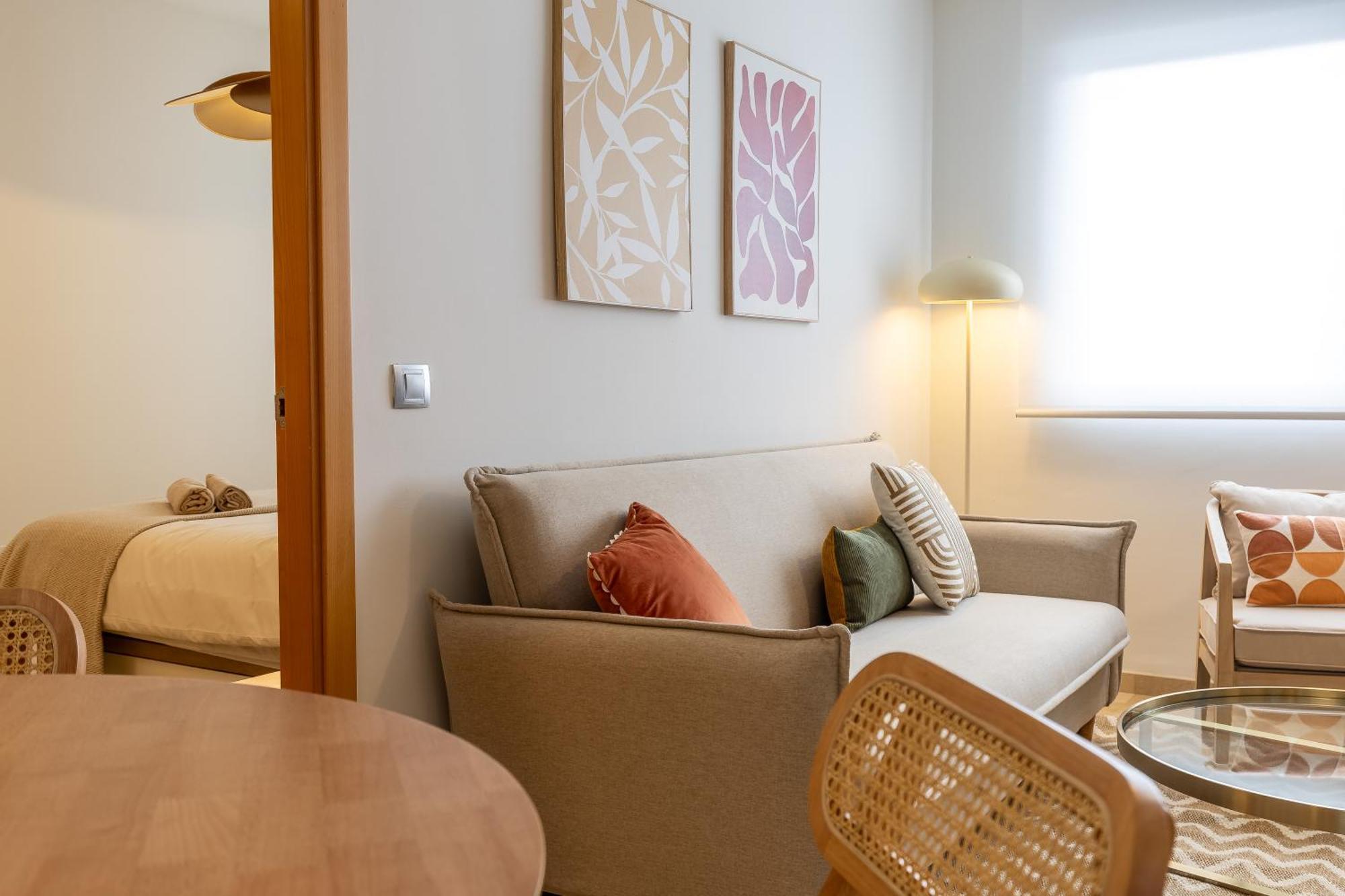 Teatro Suites Malaga City Flat Exteriör bild